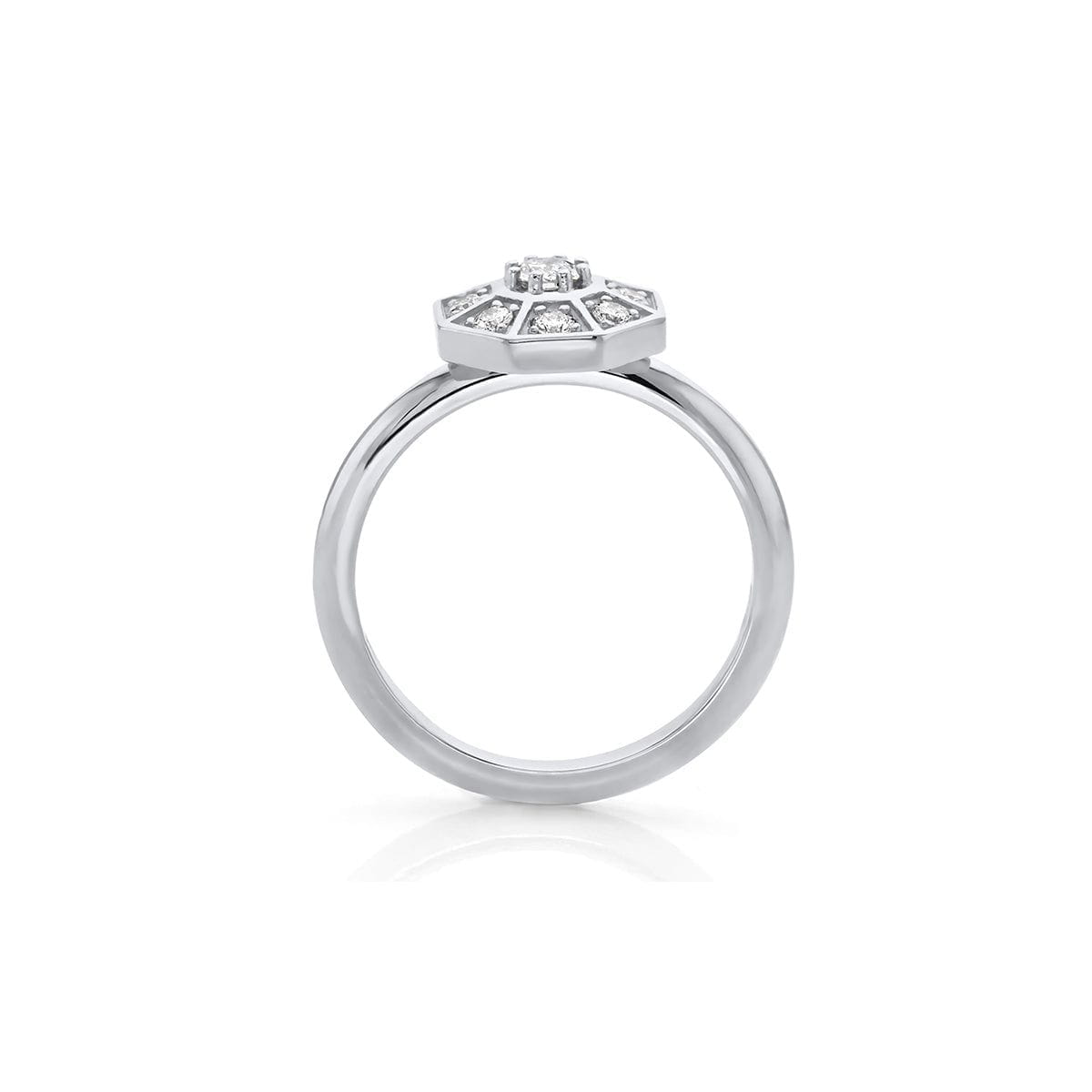 MICHAEL M Fashion Rings Octave Diamond Ring