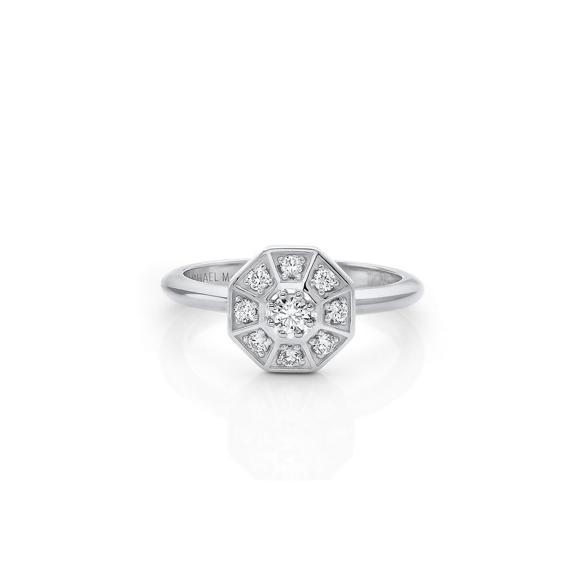 MICHAEL M Fashion Rings Octave Diamond Ring