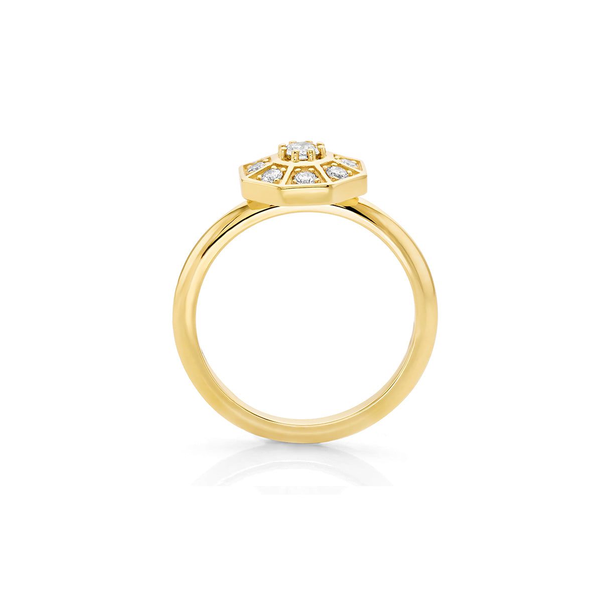 MICHAEL M Fashion Rings Octave Diamond Ring