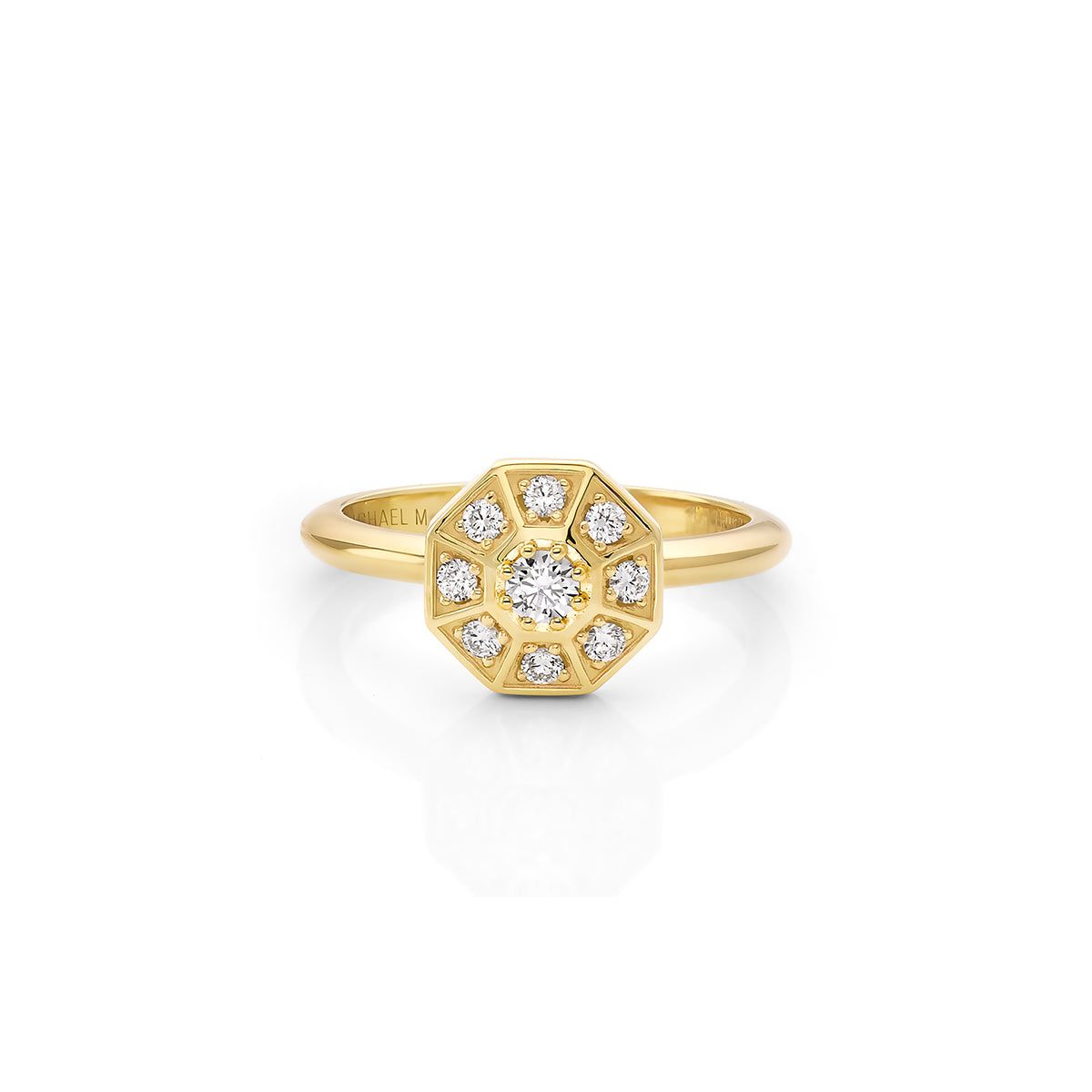 MICHAEL M Fashion Rings Octave Diamond Ring