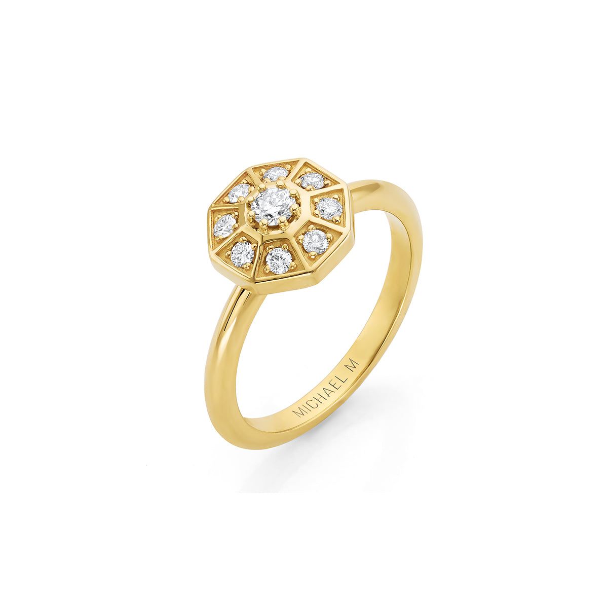 MICHAEL M Fashion Rings Octave Diamond Ring