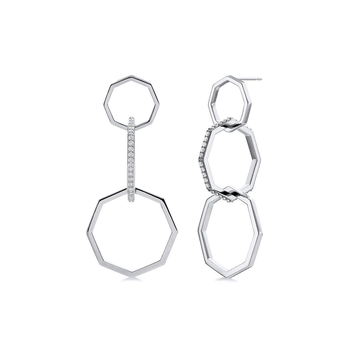 MICHAEL M Fashion Rings Octave Drop Earrings