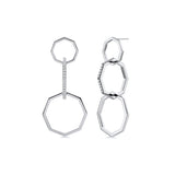 MICHAEL M Fashion Rings Octave Drop Earrings
