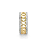 MICHAEL M Fashion Rings Octave Wide Band Ring