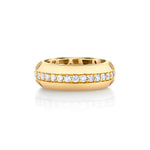 MICHAEL M Fashion Rings Orb Split Band