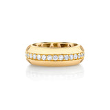 MICHAEL M Fashion Rings Orb Split Band
