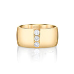MICHAEL M Fashion Rings Orb Split Cigar Ring