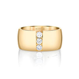 MICHAEL M Fashion Rings Orb Split Cigar Ring
