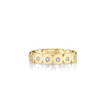 MICHAEL M Fashion Rings Signature Bezel Infinity Band