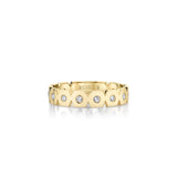 MICHAEL M Fashion Rings Signature Bezel Infinity Band