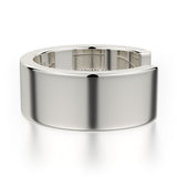 MICHAEL M Fashion Rings Wide Metal Band
