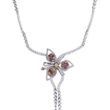 MICHAEL M High Jewelry 3 Petal Drop Pendant CN204