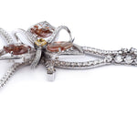 MICHAEL M High Jewelry 3 Petal Drop Pendant CN204