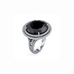 MICHAEL M High Jewelry Black Diamond Round Ring