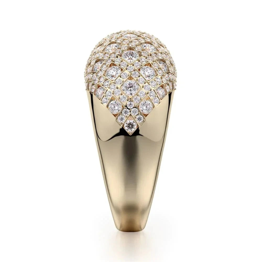 MICHAEL M High Jewelry Dome Diamond Ring