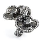 MICHAEL M High Jewelry Double Flower Ring