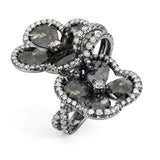 MICHAEL M High Jewelry Double Flower Ring