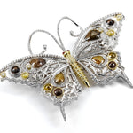MICHAEL M High Jewelry Dreaming in Color Butterfly Brooch P185