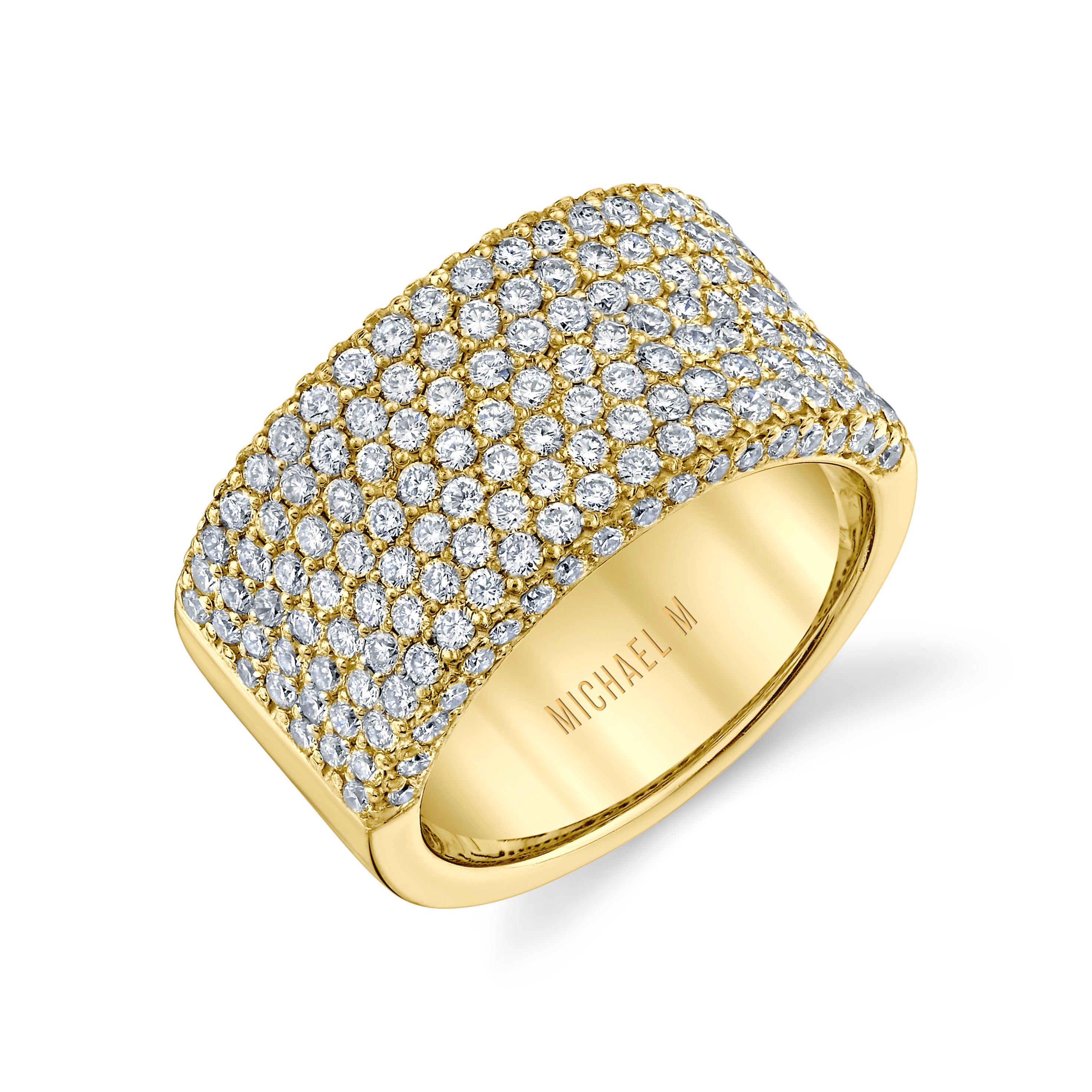 MICHAEL M High Jewelry Europa 9 Row Band