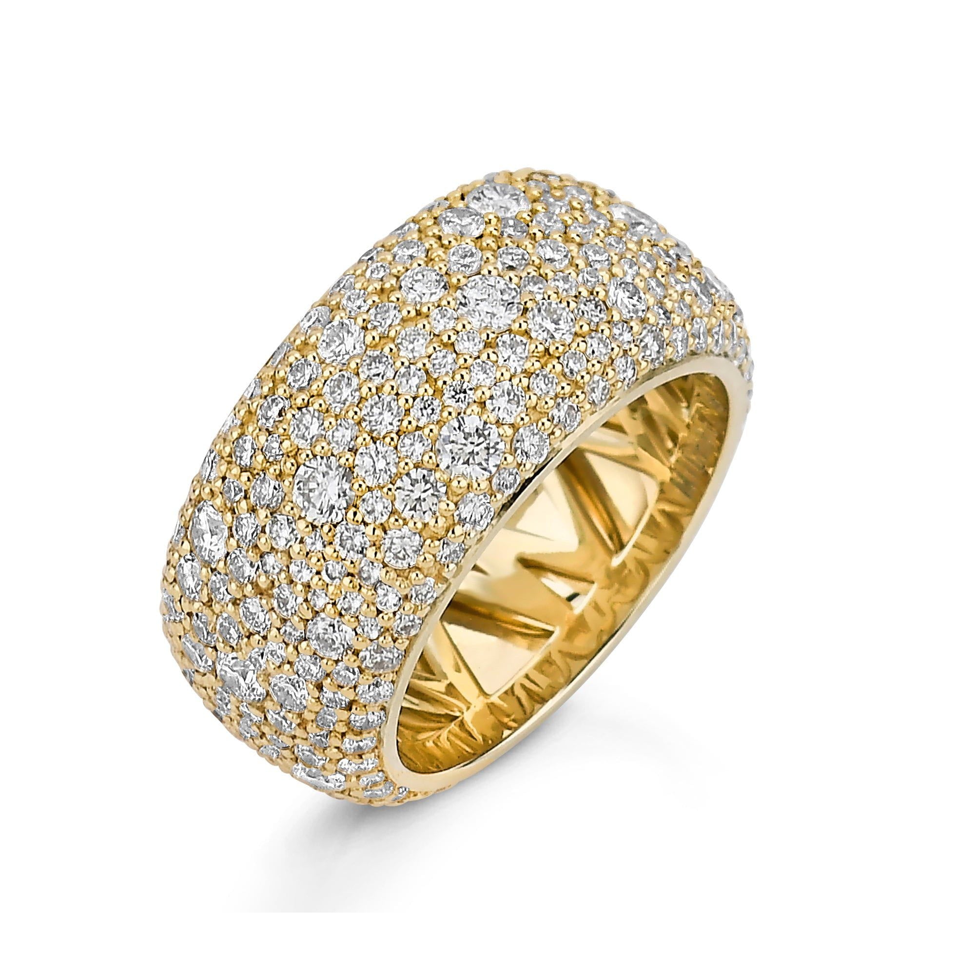 MICHAEL M High Jewelry Europa Dome Eternity Ring