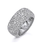 MICHAEL M High Jewelry Europa Dome Eternity Ring