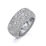 MICHAEL M High Jewelry Europa Dome Eternity Ring