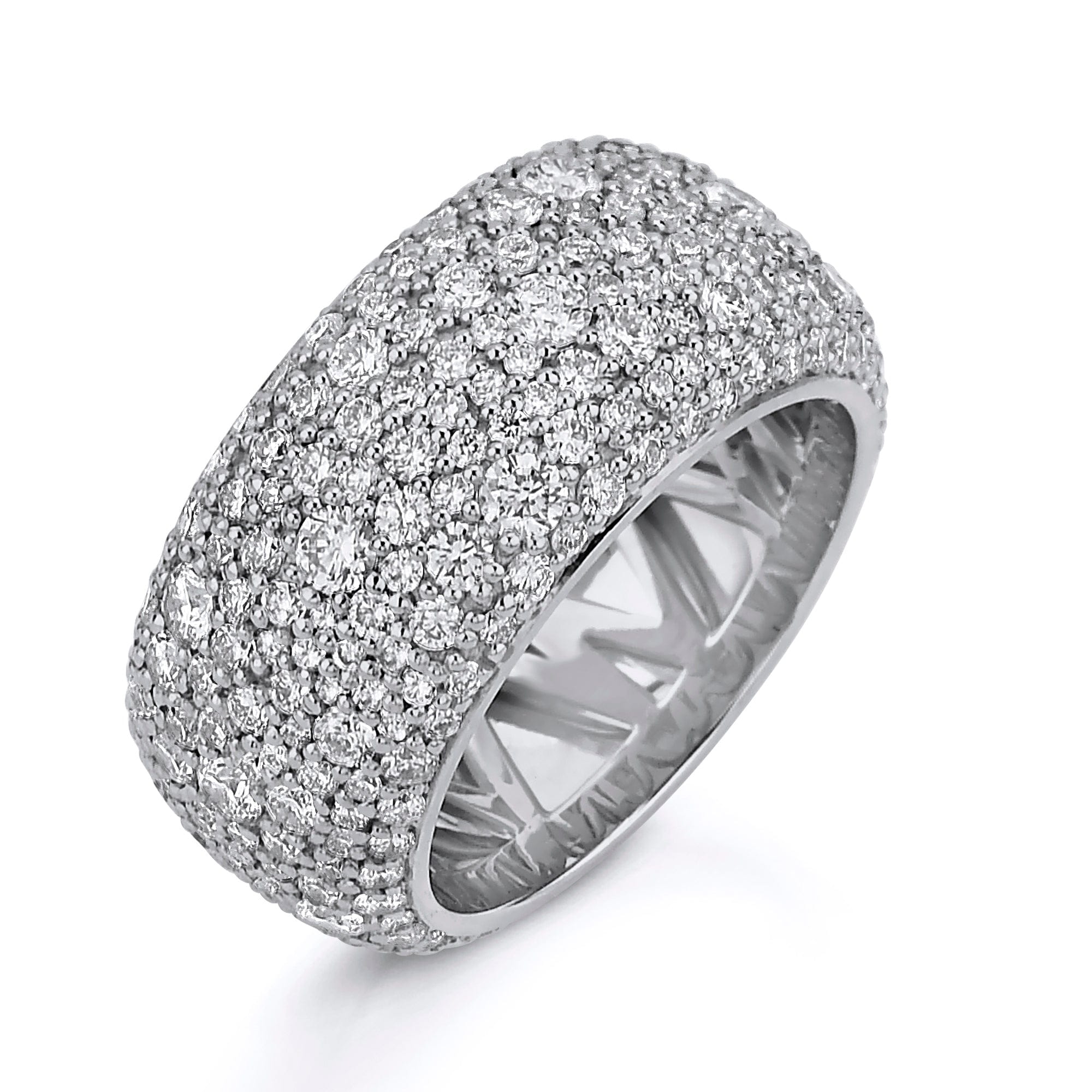 MICHAEL M High Jewelry Europa Dome Eternity Ring