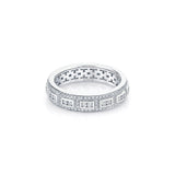 MICHAEL M High Jewelry Europa Geo Pavé Band