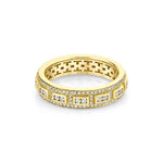 MICHAEL M High Jewelry Europa Geo Pavé Band