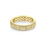 MICHAEL M High Jewelry Europa Geo Pavé Band