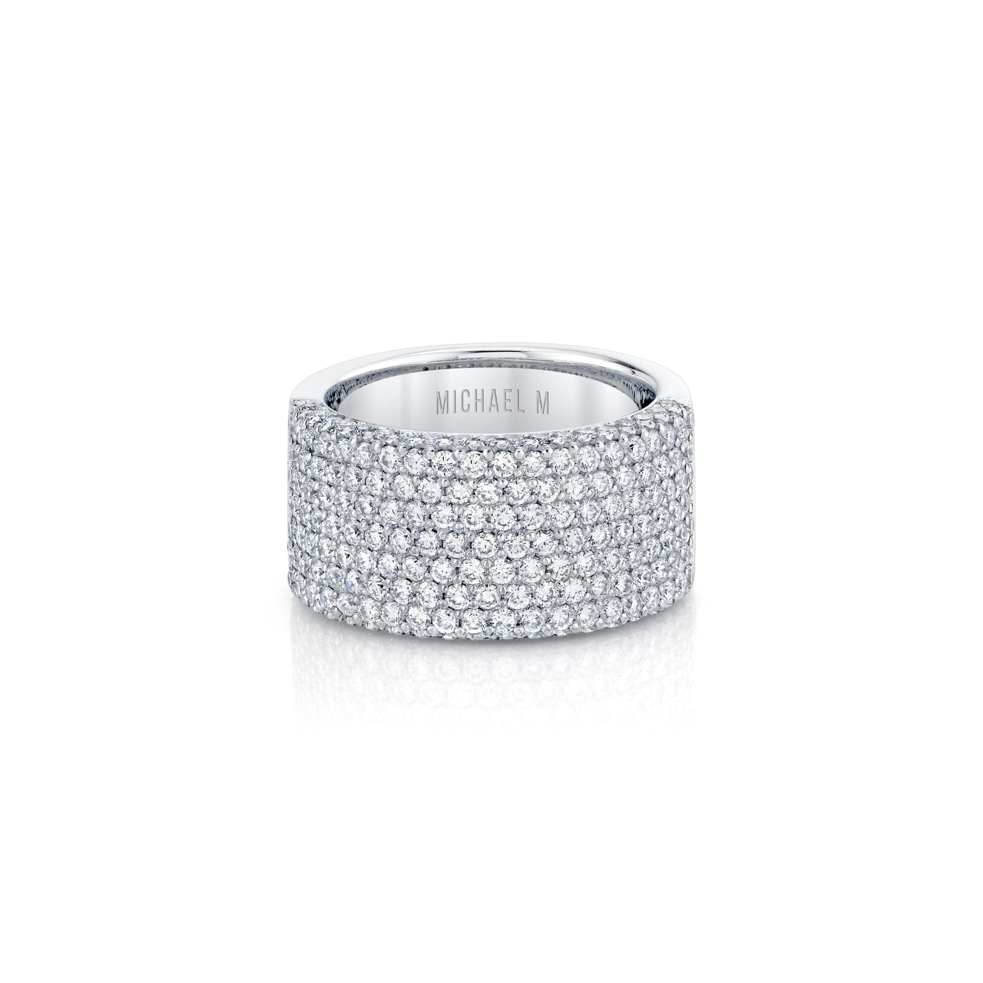 MICHAEL M High Jewelry Europa Grand Pavé Band