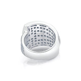 MICHAEL M High Jewelry Europa Interlock Pavé Band