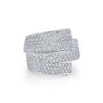 MICHAEL M High Jewelry Europa Interlock Pavé Band
