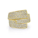 MICHAEL M High Jewelry Europa Interlock Pavé Band
