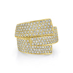 MICHAEL M High Jewelry Europa Interlock Pavé Band