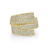 MICHAEL M High Jewelry Europa Interlock Pavé Band