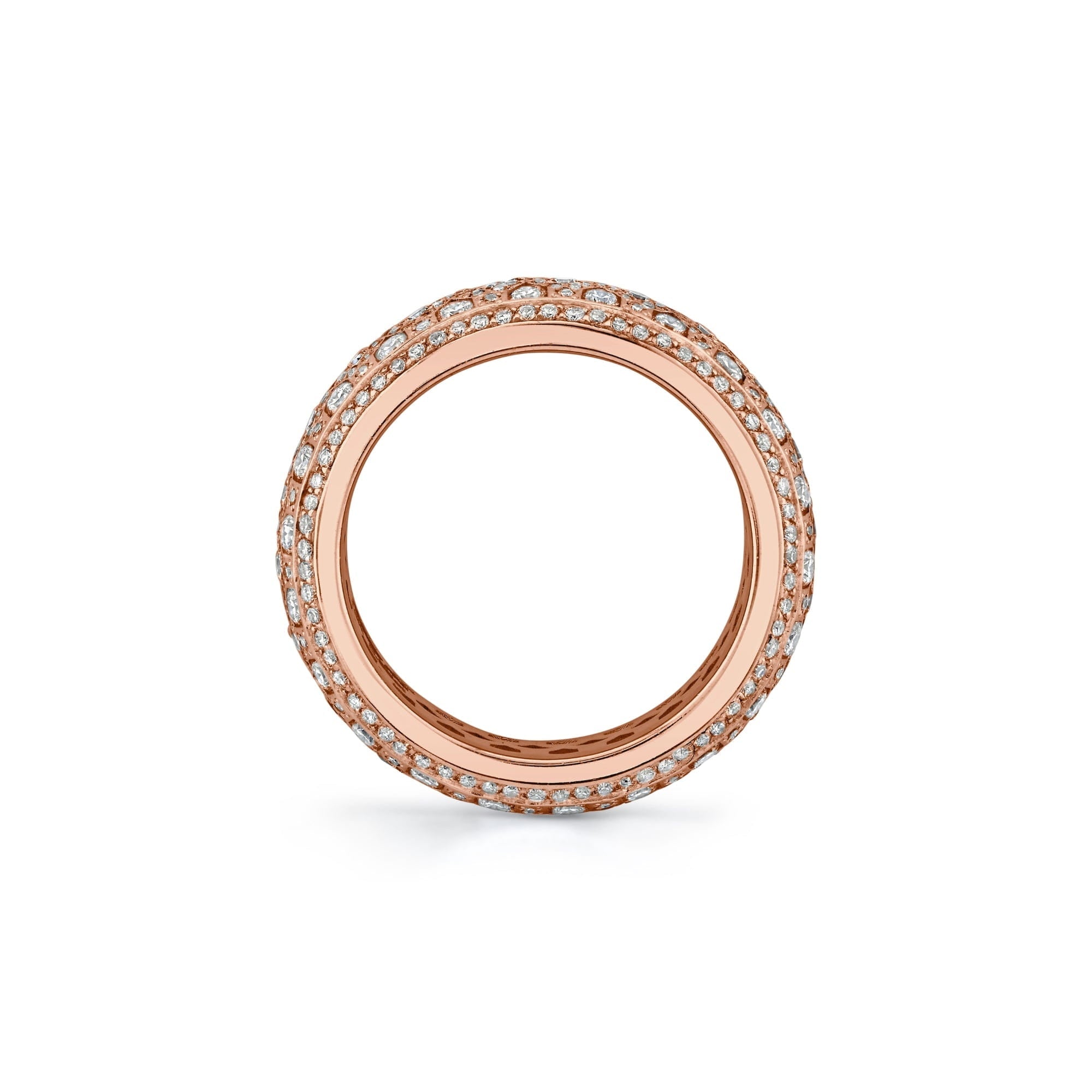 MICHAEL M High Jewelry Europa Mosaic Pavé Band