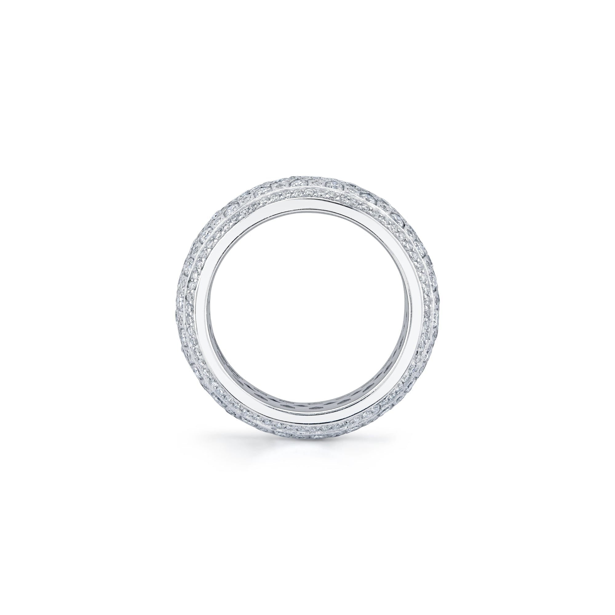 MICHAEL M High Jewelry Europa Mosaic Pavé Band