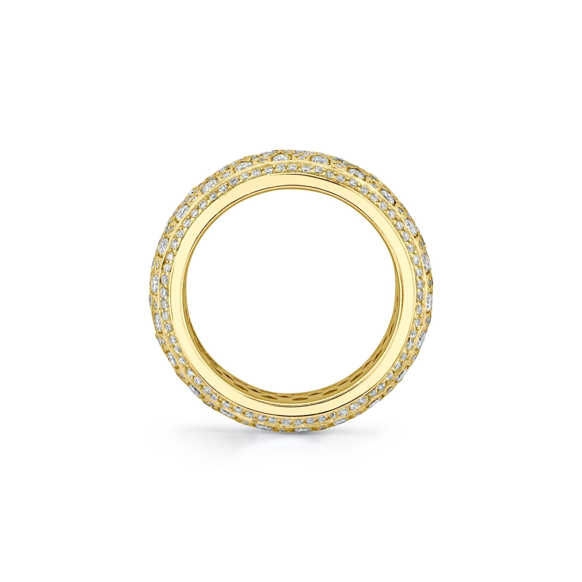 MICHAEL M High Jewelry Europa Mosaic Pavé Band