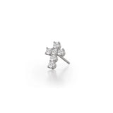 MICHAEL M High Jewelry Mini Diamond Cross Earrings