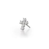 MICHAEL M High Jewelry Mini Diamond Cross Earrings