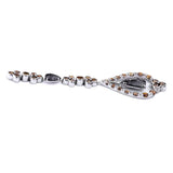 MICHAEL M High Jewelry Multi-Colored Diamond Drop Earrings with Floating Ring ER207