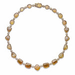 MICHAEL M High Jewelry Sliced Yellow Diamond Necklace CN213