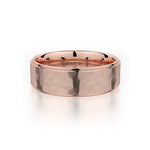 MICHAEL M Men's 14K Rose Gold / 7 Men's Band MB113 MB-113RG14K