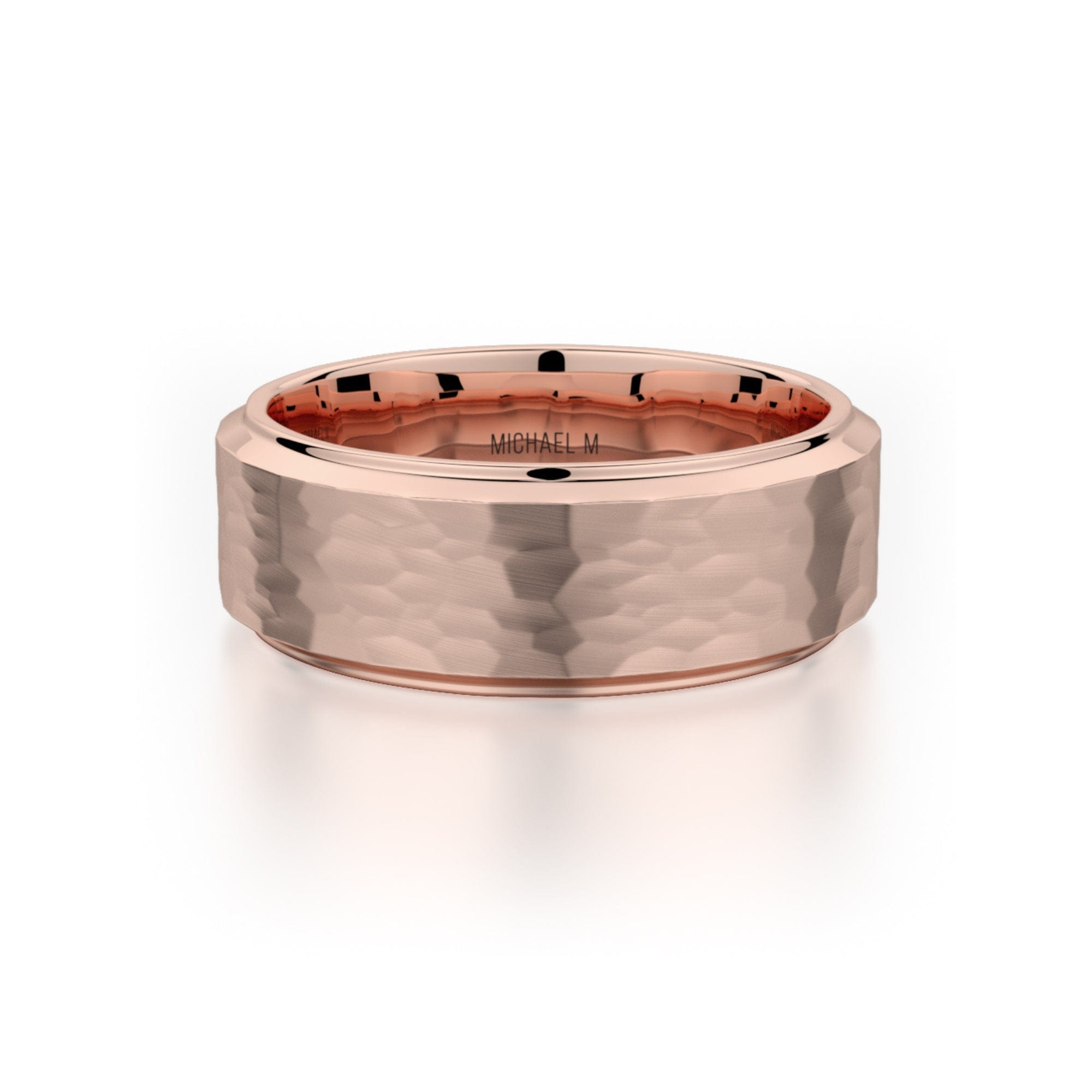 MICHAEL M Men's 14K Rose Gold / 7 Men's Band MB114 MB-114RG14K