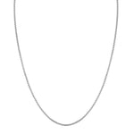 MICHAEL M Men's 14K White Gold / 16" 3mm Rounded Box Chain MC150-3