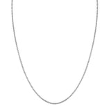 MICHAEL M Men's 14K White Gold / 16" 3mm Rounded Box Chain MC150-3