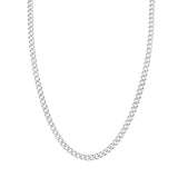 MICHAEL M Men's 14K White Gold / 16" Curb Chain 6mm MC110-6
