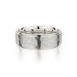 MICHAEL M Men's 14K White Gold / 7 Men's Band MB113 MB-113WG14K