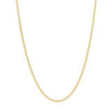 MICHAEL M Men's 14K Yellow Gold / 16" Curb Chain 4mm MC110-4